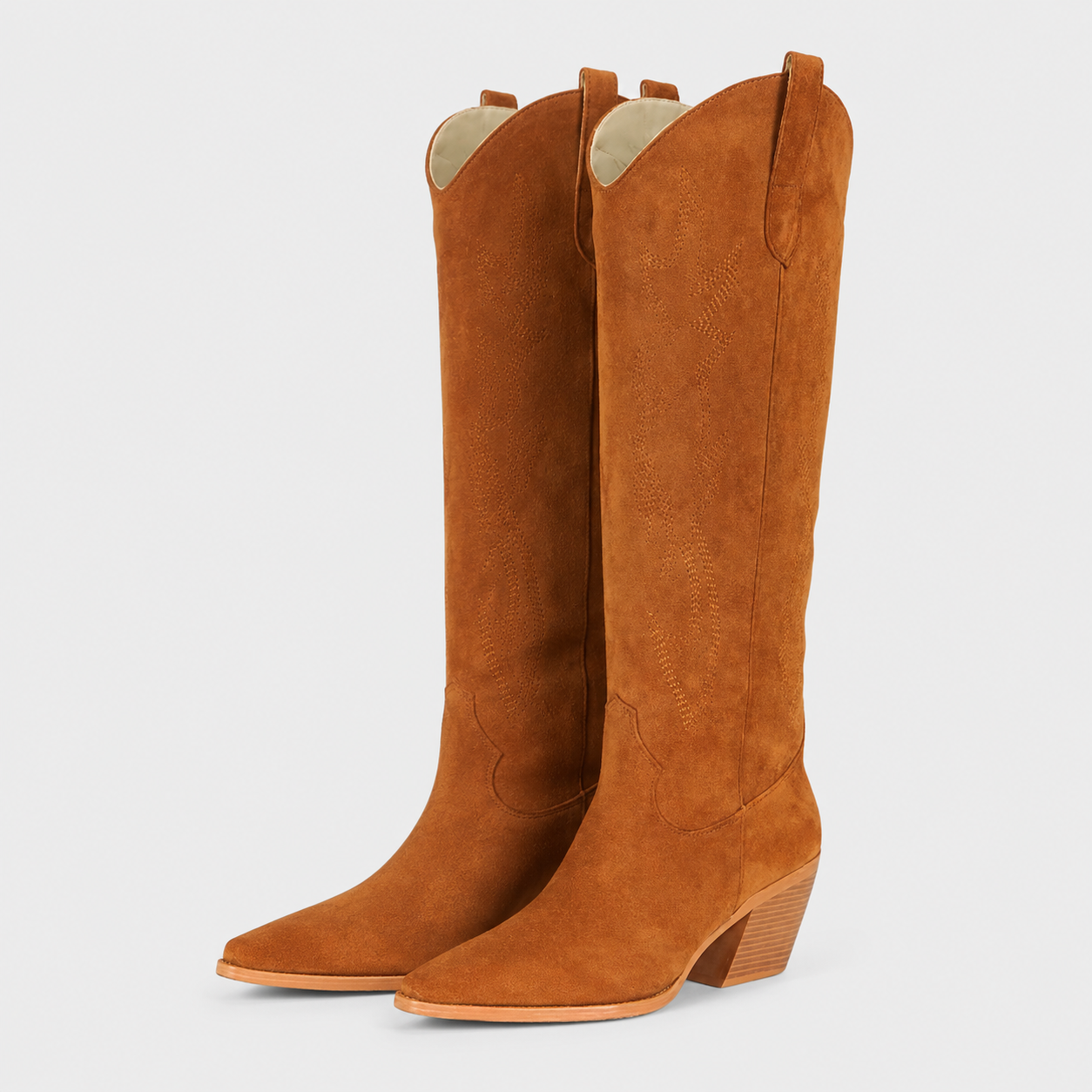 Anna | Women's Casual Knee High Cowboy Boots