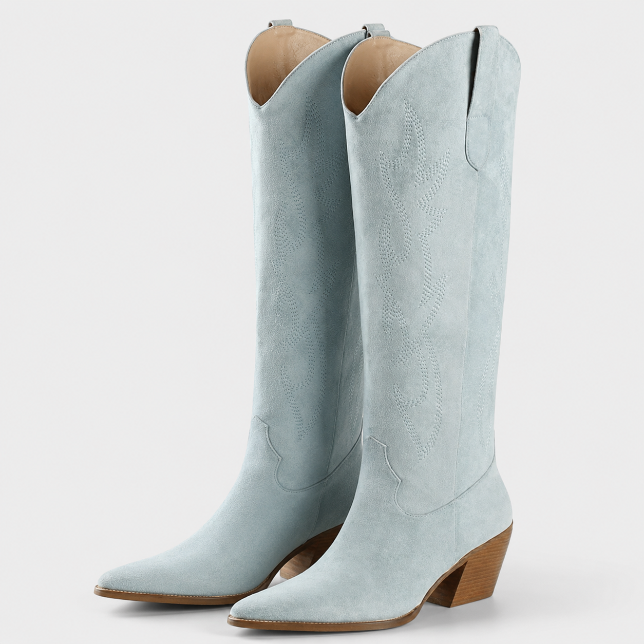 Anna | Women's Casual Knee High Cowboy Boots